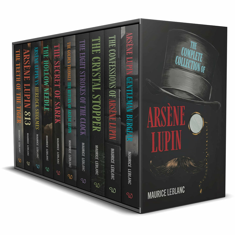 ["9788195094806", "adult fiction", "Adult Fiction (Top Authors)", "adult fiction books", "adult fiction collection", "adults fiction", "arsene lupin", "arsene lupin 813", "arsene lupin book", "arsene lupin book collection", "arsene lupin book collection set", "arsene lupin books", "arsene lupin books in order", "arsene lupin box set", "arsene lupin collection", "arsene lupin series", "arsene lupin vs sherlock holmes", "arsène lupin books in english", "crime books", "crime fiction books", "fiction books", "fiction collection", "gentleman burglar", "herlock sholmes", "lupin novels", "maurice leblanc", "maurice leblanc arsene lupin", "maurice leblanc book collection", "maurice leblanc book collection set", "maurice leblanc books", "maurice leblanc collection", "maurice leblanc lupin", "maurice leblanc series", "the complete collection of arsene lupin", "The Confessions of Arsène Lupin", "the crystal stopper", "the eight strokes of the clock", "The Golden Triangle The Return of Arsène Lupin", "the hollow needle", "the secret of sarek", "the teeth of the tiger", "thriller books", "thriller mystery books"]