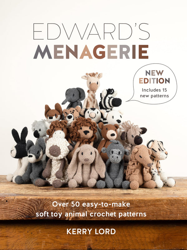 Edward's Menagerie New Edition: Over 50 easy-to-make soft toy animal crochet patterns (Paperback Book)