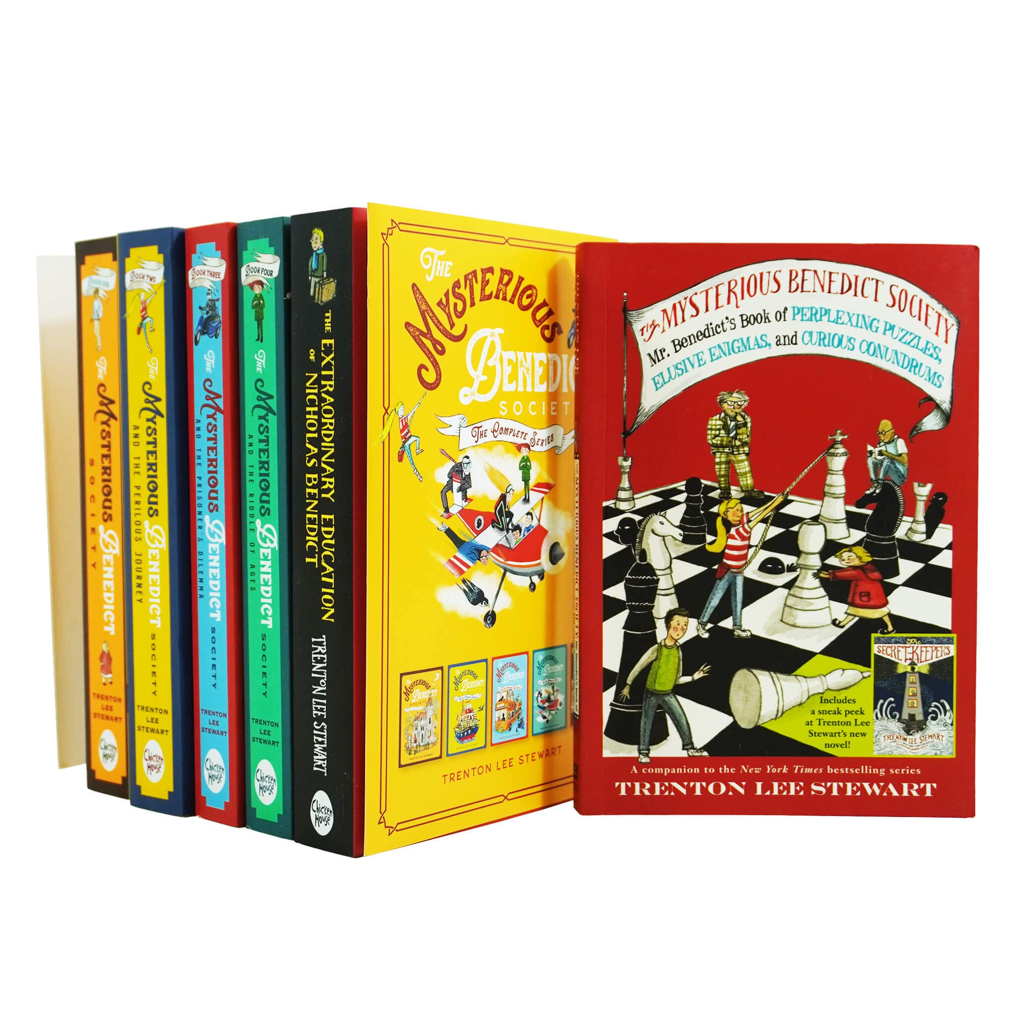 The Mysterious Benedict Society The Complete Series 6 Books Collection