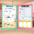 Wipe Clean: My Busy Book of Puzzles - Screen-free Travel Activities for children
