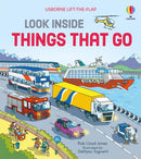 Usborne Look Inside Things That Go, How Things Work 2 Books Collection Set