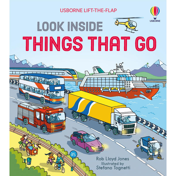 Look Inside Things That Go (Usborne Look Inside)