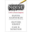 Noise  & Thinking Fast and Slow By Daniel Kahneman 2 Books Collection Set