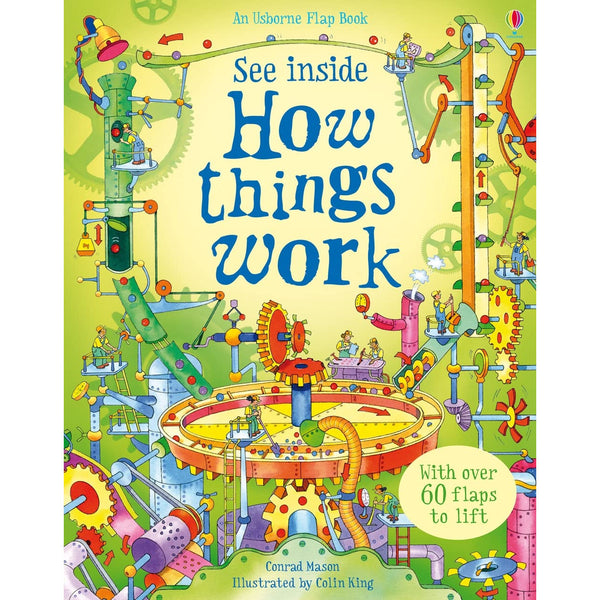 See Inside How Things Work (Usborne See Inside) by Conrad Mason, Colin King