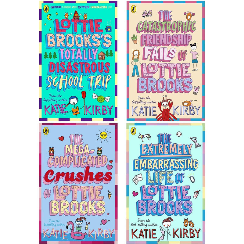 Lottie Brooks Series 4 Books Collection Set by Katie Kirby (The Extrem