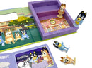 Bluey Tattle Tales - Activity Books for kids, 12-page storybook, 4 figurines