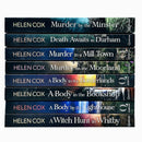 The Kitt Hartley Yorkshire Mysteries 8 Books Collection Set by Helen Cox (A Body by the Lighthouse, Murder by the Minster, A Body in the Bookshop, Murder on the Moorland, Death Awaits in Durham, A Witch Hunt in Whitby, A Body in the Borderlands, )