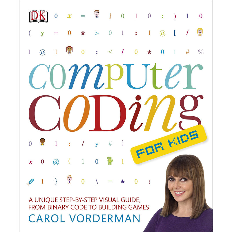 ["2D Graphics", "9780241317730", "Ages 8-16", "Bestselling Single Book", "Children's Books on Computer Programming", "Children's Books on Software", "Computer Coding", "Computer Coding by Carol Vorderman", "Computer Coding for Kids", "Computer Games Guides", "Computer Programming", "Educational Book", "Fundamental Studies", "Games Development", "General interest", "IT and Computing Book", "Key Stage 2-4", "Picture Book", "Programming", "Science and Technology", "Software", "Software Development"]
