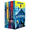 An Eerie-on-Sea Mystery Series 5 Books Collection Set By Thomas Taylor (Malamander, Gargantis, Shadowghast, Festergrimm)