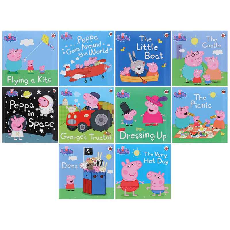 ["9780241766132", "Childrens Books", "Childrens Books (3-5)", "cl0-PTR", "Daddy pig", "Infants", "Peppa Pig", "Peppa Pig 10 Story Books Set Collection with CDs", "Peppa Pig book Collection", "Peppa Pig Book Set", "Peppa pig Cd Set", "peppa pig in red bag", "peppa Pig Story book", "Peppa Pig Storybooks Collection", "Peppa pig With Cds"]