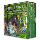 Peter Rabbit Classic Collection 5 Books Box Set (Benjamin Bunny, Flopsy Bunnies, Two Bad Mice, Peter Rabbit,Mr. Jeremy Fisher)