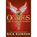 The Heroes Of Olympus The Demigod Diaries by Rick Riordan (RED COVER)