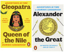 Adventures in Time Series by Dominic Sandbrook 2 Books Collection Set (Cleopatra, Queen of the Nile & Alexander the Great)