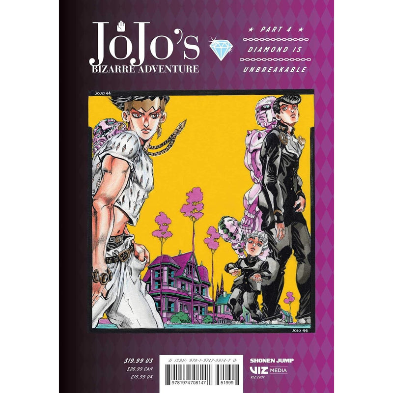 ["9781974708147", "action adventure manga", "anime-inspired manga", "araki manga", "bizarre adventure vol 8", "diamond is unbreakable volume 8", "iconic shonen manga", "japanese manga series", "jojo anime fans", "jojo art style", "jojo bizarre adventure part 4", "jojo bizarre vol 8", "jojo diamond is unbreakable manga", "jojo fans must have", "jojo hardcover manga", "jojo manga box set", "jojo manga english", "jojo manga part 4", "jojo manga sale", "jojo manga series", "jojo manga volume 8", "jojo part 4 collectors", "jojo part 4 manga", "jojo part 4 vol 8", "jojo stand battles", "jojo volume 8", "jojo's bizarre adventure manga", "jojo's bizarre adventure vol 8", "jojo's diamond is unbreakable", "jojo's manga collection", "josuke higashikata manga", "manga collector's edition", "manga for anime lovers", "manga for teens", "manga gift ideas", "manga series like jojo", "manga volumes for sale", "manga with stands", "shonen jump manga", "viz media manga", "yoshikage kira manga"]