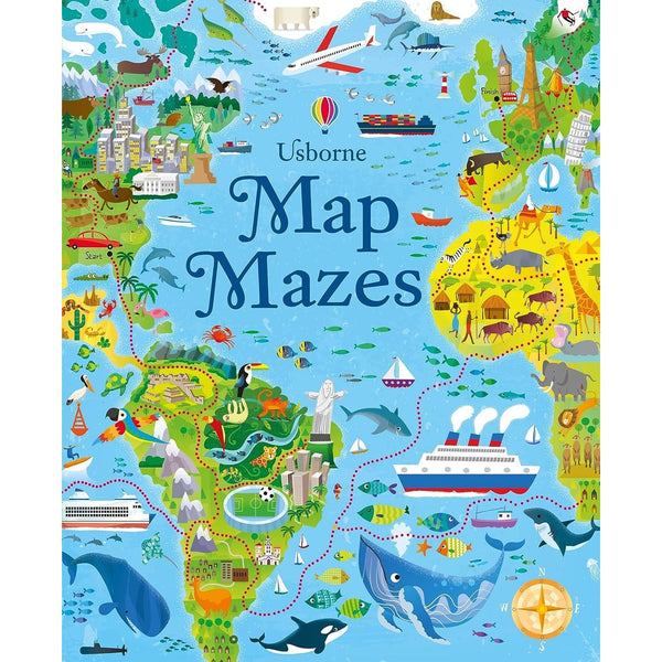 Map Maze Book (Maze Books)