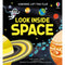 Look Inside Space (Usborne Look Inside Board Books)