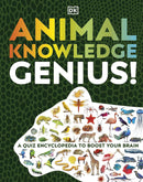 Knowledge Genius Quiz Encyclopedia 3 Books Collection Set | General Knowledge, Animal & Earth Knowledge Genius | Educational Quiz Books for Kids