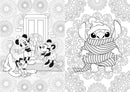 Disney: Christmas Colouring | 90+ Festive Colouring Pages with Stitch, Mickey Mouse, Tinker Bell & Disney Characters