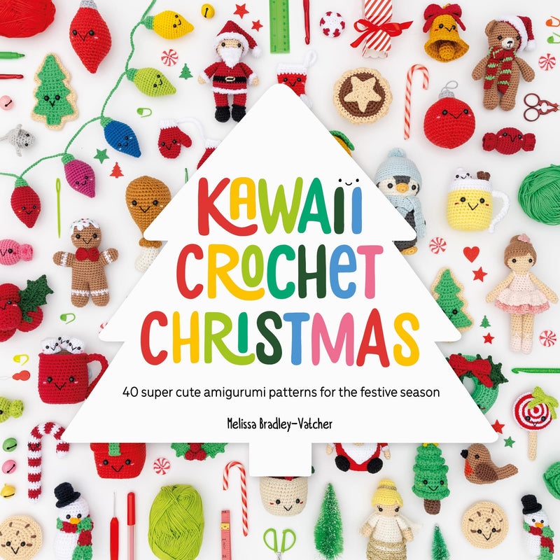 ["9781446314425", "amigurumi patterns", "Crochet", "Crochet Christmas", "crocheting books", "Kawaii Crochet", "Kawaii Crochet Christmas", "Kawaii Crochet Christmas: 40 super cute amigurumi patterns for the festive season: 3", "Making Toys & Dolls", "Melissa Bradley-Vatcher", "Textile Arts"]