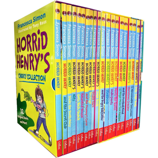 Horrid Henryシリーズ 20巻セット Horrid Henry Cheeky and Mischievious Mayhem 20 Books Collection Set