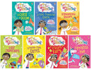 Izzy the Inventor Series By Zanna Davidson 7 Books Set (Izzy the Inventor: Unexpected Unicorn, Curse of Doom, Time Travelling Gnome, Teeny Tiny Ogres, Elf Inspectors, Scary Fairy and Princess Plot)