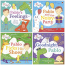Pablo's Feelings Series 4 Picture Books Collection Set (Pablo's Feelings, Pablo Picks His Shoes, Pablo and the Noisy Party and Goodnight Pablo)