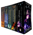 The Malazan Book of the Fallen 1 to 5 Steven Erikson 5 Books Collection Set (Gardens Of The Moon, Deadhouse Gates, Memories of Ice, House of Chains, Midnight Tides)