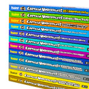 Captain Underpants Series 12 Books Collection Set by Dav Pilkey (Books 1-12) - Hardcover