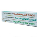 My Very Important Encyclopedias Series By DK 3 Books Collection Set (My Encyclopedia of Very Important Things, My Encyclopedia of Very Important Animals, My Encyclopedia of Very Important Dinosaurs)