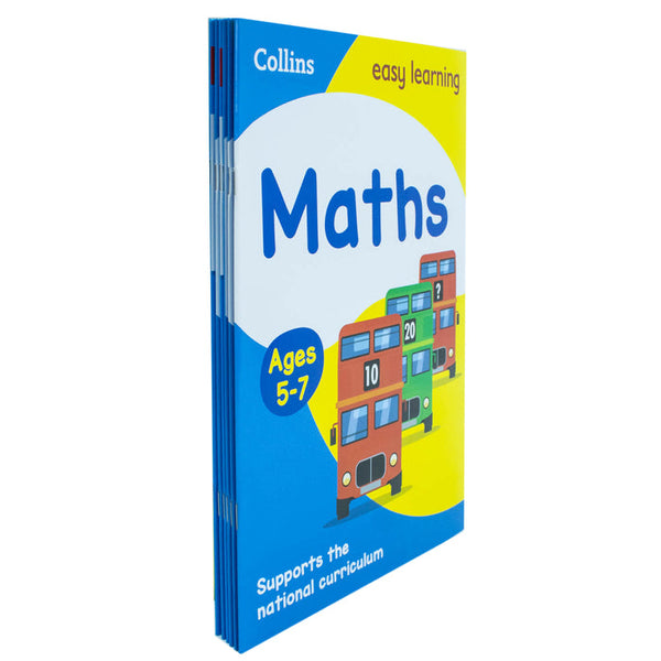 Collins Easy Learning Starter Set Ideal for home learning 6 Books (Collins Easy Learning KS1) - Ages 5-7 - Paperback