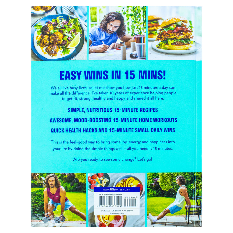 ["9780008430399", "Bestselling author Joe Wicks", "Cooking", "cooking book", "Cooking Books", "cooking recipe", "cooking recipe books", "cooking recipes", "diet book", "diet books", "dieting books", "feel good in 15", "feel good in 15 book", "feel good in 15 set", "Health", "Health and Fitness", "healthy", "Healthy Diet", "Healthy Eating", "healthy eating books", "joe wicks", "Joe Wicks Book Collection", "Joe Wicks Book Collection Set", "joe wicks book set", "joe wicks books", "joe wicks collection", "joe wicks feel good in 15", "joe wicks recipes", "joe wicks series", "joe wicks the body coach", "pe teacher joe wicks"]