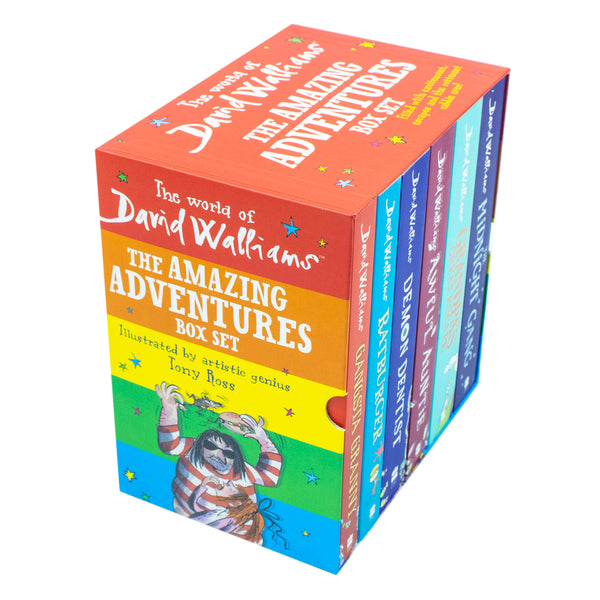 The World of David Walliams: The Amazing Adventures Box Set: From mult