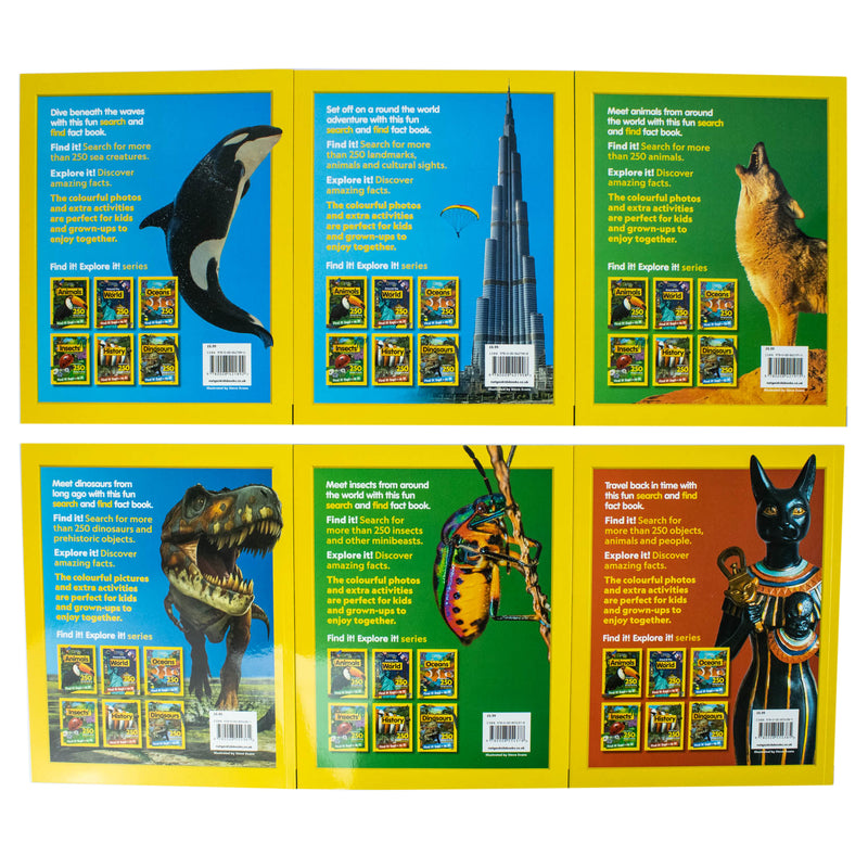 ["250 things to find book", "9780008652005", "Animal facts book", "Animal kingdom exploration books", "Animals book set", "Around the World kids books", "Books for curious kids", "Children's educational books", "Children’s nonfiction", "Dinosaur exploration books", "Dinosaur facts", "Dinosaurs books for kids", "Early learning books for kids", "Educational kids books", "Explore it books", "Fun educational books for kids", "Fun facts books for kids", "Fun facts for kids", "Fun learning books", "Fun science facts for kids", "Geography books for kids", "History books for children", "History books for kids", "Insect exploration books", "Insects book collection", "Interactive kids books", "Kids adventure books", "Kids book collection", "Kids discovery books", "Kids discovery set", "Kids educational reading", "Kids educational resources", "Kids exploration books", "Kids exploration collection", "Kids facts and photos", "Kids global discovery", "Kids learning series", "Kids nature exploration", "Kids nonfiction books", "Learning books for children", "National Geographic Animals", "National Geographic educational", "National Geographic Kids", "National Geographic Kids collection", "National Geographic Kids discovery", "National Geographic kids series", "National Geographic learning", "Nature and science books", "Nature books for kids", "Ocean facts for kids", "Oceans book set", "Science books for kids", "Wildlife books for kids"]