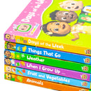 CoComelon Little Learners Pocket Library: 6 mini board books about first experiences