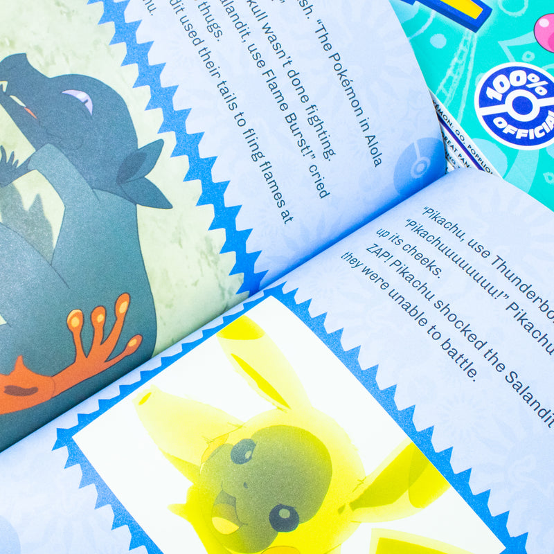 ["9780008751647", "children early reading", "children reading books", "Contest For The Crown", "early reading", "early reading books", "first reading books", "Go Popplio!", "learning to read", "level 2", "Making The Band", "Passport to reading", "Pikachu!", "Play Bail", "Pokemon", "pokemon books", "pokemon books set", "pokemon box set", "reading books", "The Alola Collection", "The Great Pancake Race", "Welcome to Alola!"]