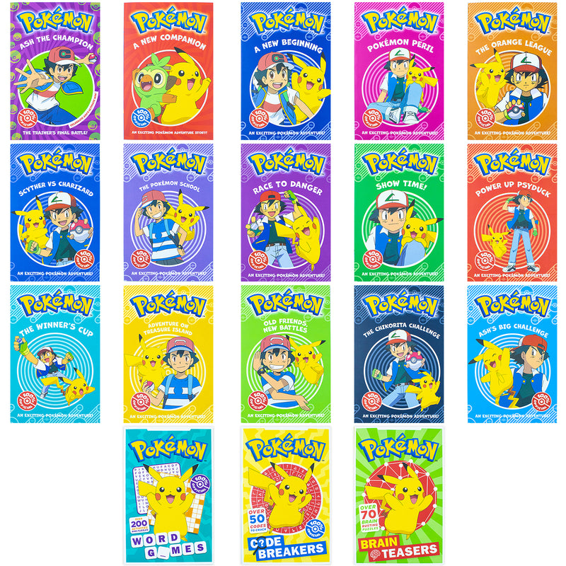 ["9780008761943", "adventure on treasure island", "alolan challenge", "anime books", "ash big challenge", "Ash's Big Challenge", "bestselling books", "children books", "children collection", "colouring fun", "junior books", "old friends new battles", "pokemon anime books", "Pokemon Book Collection", "pokemon books", "pokemon books set", "pokemon box set", "pokemon childrens books", "pokemon collection", "pokemon colouring fun", "pokemon deluxe gift set", "pokemon manga books", "Pokemon Mega Collection", "pokemon peril", "pokemon ultimate collection", "pokemon ultimate quiz book", "pokemon unknown", "power up psyduck", "race to danger", "scyther vs charizard", "show time!", "the chikorita challenge", "the orange league", "the pokemon school", "the winners cup", "ultimate quiz book"]