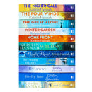 Kristin Hannah 11 Books Collection Set (Firefly Lane, Fly Away, Night Road, Between Sisters, True Colors, Wild, The Nightingale, The Four Winds, The Great Alone, Winter Garden, Home Front)