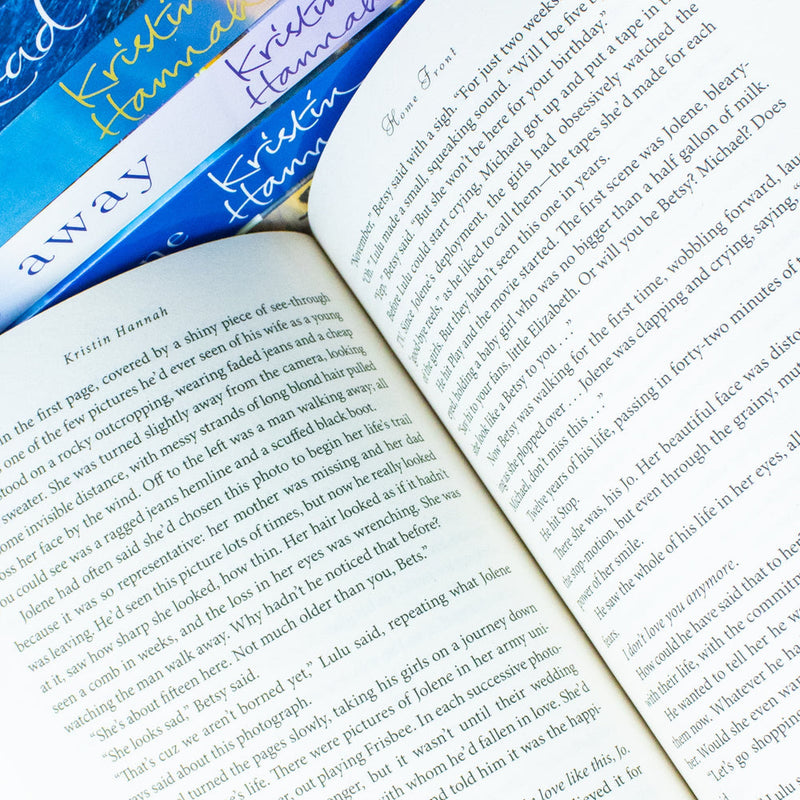 ["9780018309456", "bestselling Reese Witherspoon Book Club Pick", "Between Sisters", "Firefly Lane", "Fly Away", "Historical Military Fiction", "Home Front", "Kristin Hannah", "Kristin Hannah book", "Kristin Hannah books", "Kristin Hannah books collection", "Kristin Hannah books set", "literary fiction", "Literary Fiction Book", "Literary Fiction Books", "Night Road", "The Four Winds", "The Great Alone", "The Nightingale", "True Colors", "war story fiction", "Wild", "Winter Garden", "Womens Literary Fiction", "Womens Literary Fiction Books"]