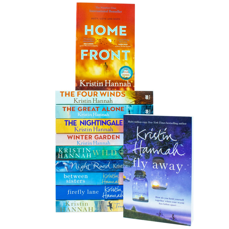 ["9780018309456", "bestselling Reese Witherspoon Book Club Pick", "Between Sisters", "Firefly Lane", "Fly Away", "Historical Military Fiction", "Home Front", "Kristin Hannah", "Kristin Hannah book", "Kristin Hannah books", "Kristin Hannah books collection", "Kristin Hannah books set", "literary fiction", "Literary Fiction Book", "Literary Fiction Books", "Night Road", "The Four Winds", "The Great Alone", "The Nightingale", "True Colors", "war story fiction", "Wild", "Winter Garden", "Womens Literary Fiction", "Womens Literary Fiction Books"]