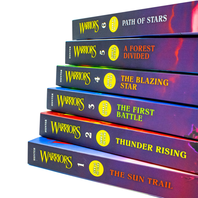 Warriors Cats Series 2 The New Prophecy By Erin Hunter 6 Books Set