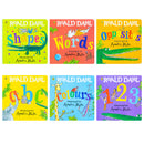 Roald Dahl Early Learning Pre-School 6 Baby Board Books Collection Set(Shapes, Words, Colours, Opposites, ABC & 123)