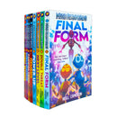 Mega Robo Bros Series Volume 1-8 Books Collection Set By Neil Cameron(Meltdown, Power Up, Double Threat, Carnival Crisis, Next Level, Robot Revenge, Nemesis & Final Form)