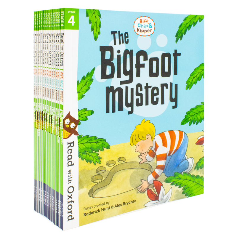Biff, Chip and Kipper Stage 4 Read with Oxford: 5+: 16 Books Collectio