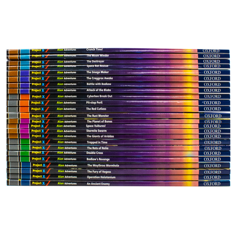 Project X Alien Adventure books Series 2 Collection 25 Books Set