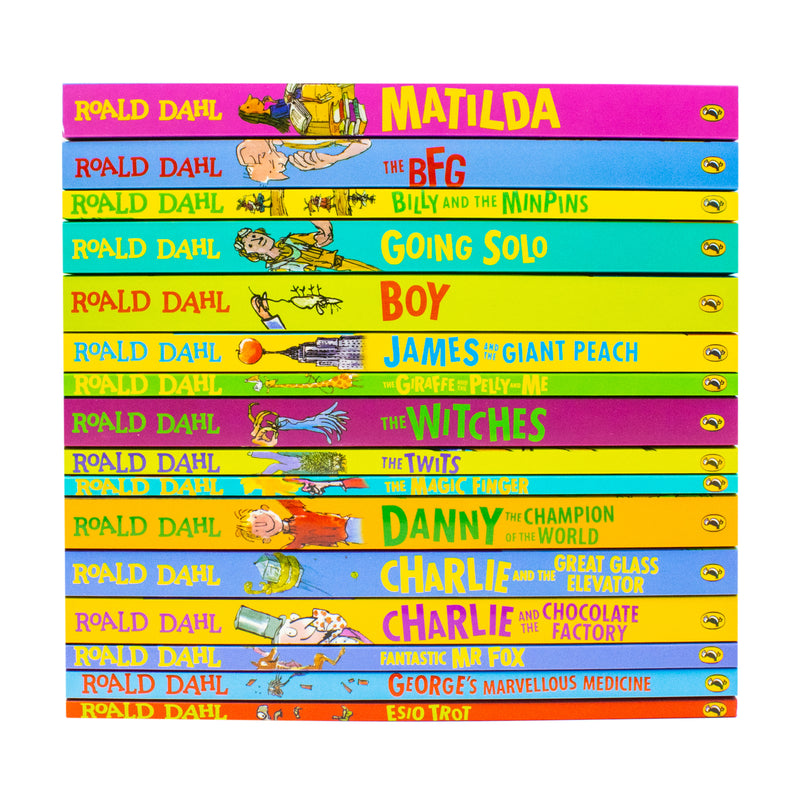 Roald Dahl Collection 15 Books Box Set (Roald Dahl Books)
