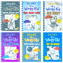 Diary of a Wimpy Kid Series Collection 6 Books Set (Books 12-17) By Jeff Kinney (Diper Overlode, The Getaway, The Meltdown, Wrecking Ball, The Deep End, Big Shot)