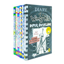 Diary of a Wimpy Kid Series Collection 6 Books Set (Books 12-17) By Jeff Kinney (Diper Overlode, The Getaway, The Meltdown, Wrecking Ball, The Deep End, Big Shot)