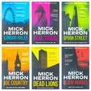 Mick Herron Jackson Lamb Thriller Series 6 Books Collection Set (Slow Horses, Dead Lions, Real Tiger, Spook Street, London Rules, Joe Country)