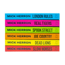 Mick Herron Jackson Lamb Thriller Series 6 Books Collection Set (Slow Horses, Dead Lions, Real Tiger, Spook Street, London Rules, Joe Country)