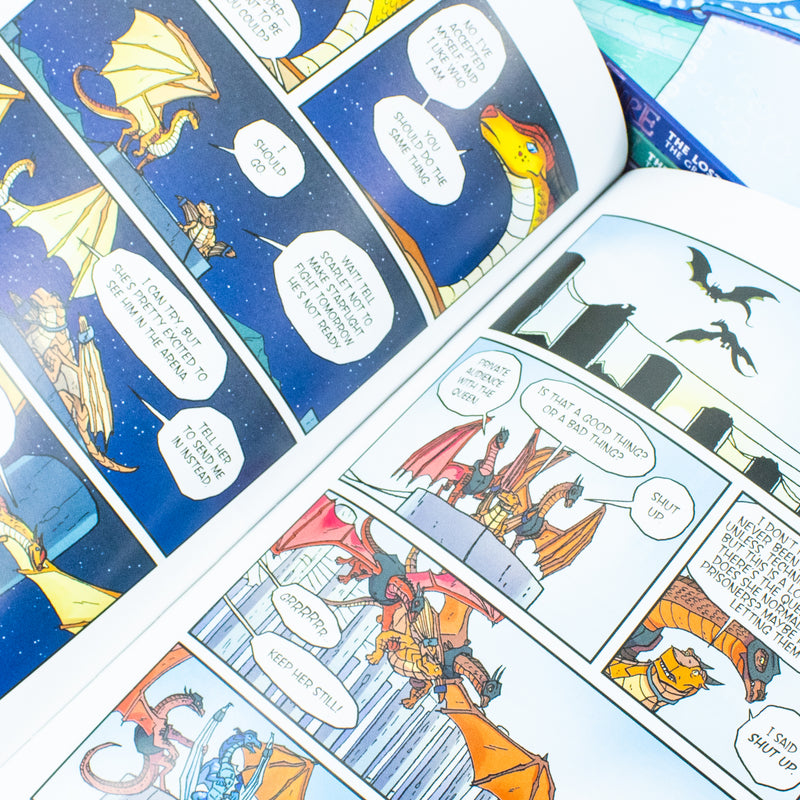 ["9781338796872", "action and adventures", "Bestselling Author Book", "bestselling authors", "bestselling Wings of Fire", "childrens comics", "childrens graphic novels", "comic and graphic novels", "Dragonet Prophecy", "graphic novel", "New York Times bestseller", "New York Times bestselling", "ready boxed set", "the dark secret", "the dragonet prophecy", "the hidden kingdom", "The Hidden Kingdom and The Dark Secret.", "the lost heir", "The New York Times bestselling", "tui t sutherland", "tui t. sutherland book collection", "tui t. sutherland book collection set", "tui t. sutherland books", "tui t. sutherland collection", "wings of fire", "wings of fire book collection", "wings of fire book collection set", "wings of fire books", "wings of fire collection", "wings of fire graphic novel", "Wings of Fire Graphix", "Wings of Fire Graphix collection", "Wings of Fire series", "young adults"]